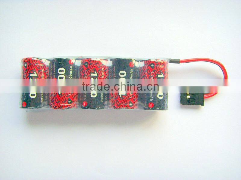 1.2V SC3600mAh Nimh rechargeable battery