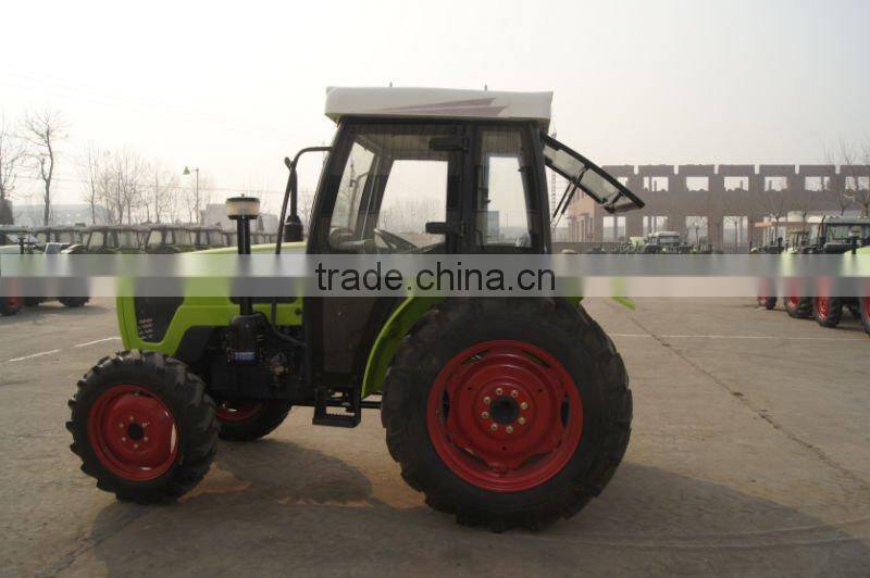 BOMR FIAT Gearbox luxurious cab wheeled tractor (554 Front loader)