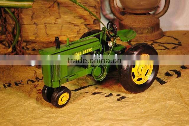 Tractor metal model