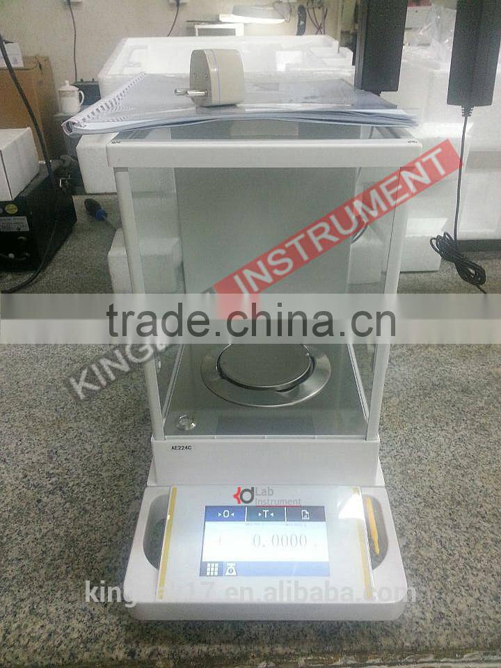 KD-AE124J Touch Color Screen Electronic Density Balance,ELECTRONIC PRECISION SCALE ROUND PAN BALANCE , .DIRECTLY READ DENSITY