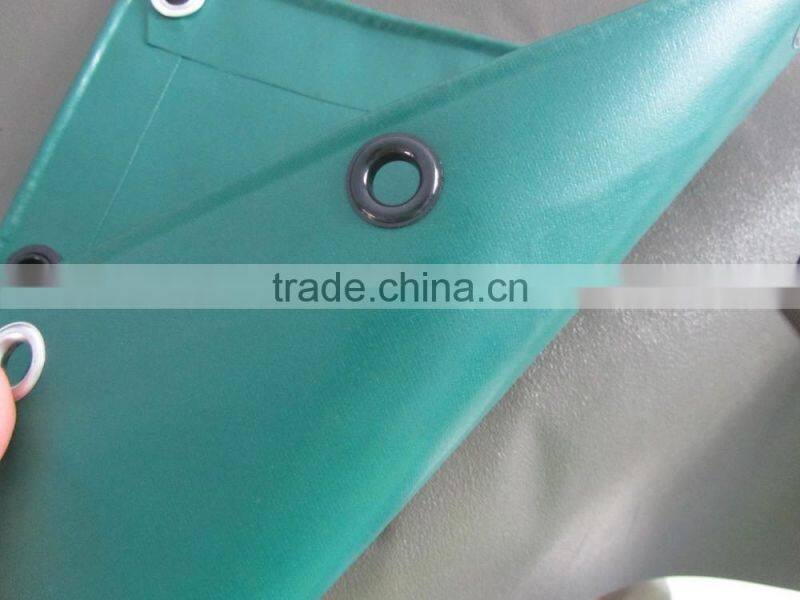 cheap price PVC tarpaulin, welcome polyester coated tarp, aluminum eyelet tarpaulin