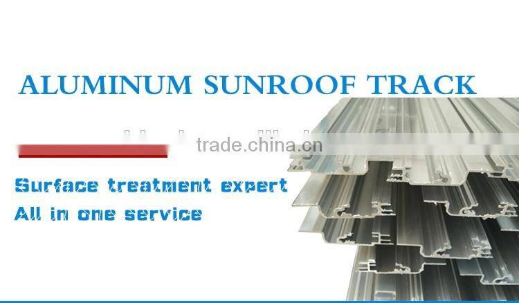 aluminum sliding track for car sunroof