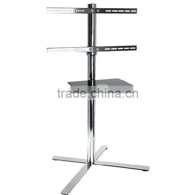 LCD LED TV Stand with Universal Mounting System Stainless Steel TV Stand