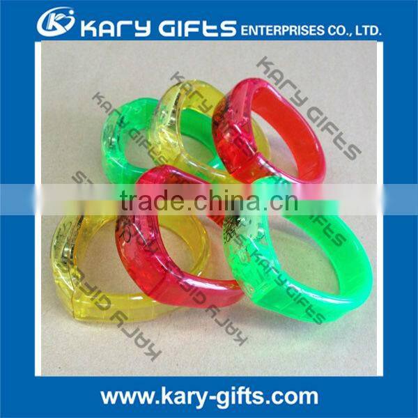 Glowing Bracelet,Pink Led,Sound Activated Lighting