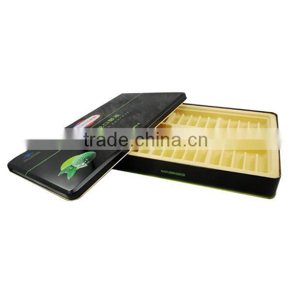 customize decorative round tin cans for green tea