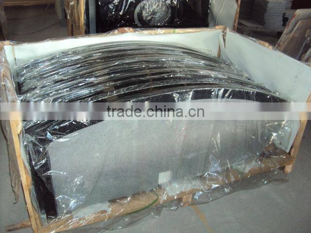 golden black galaxy granite table top