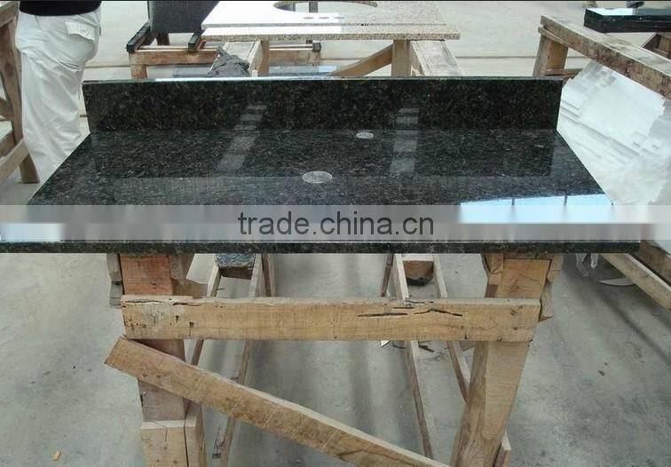 good price green ubatuba granite tops
