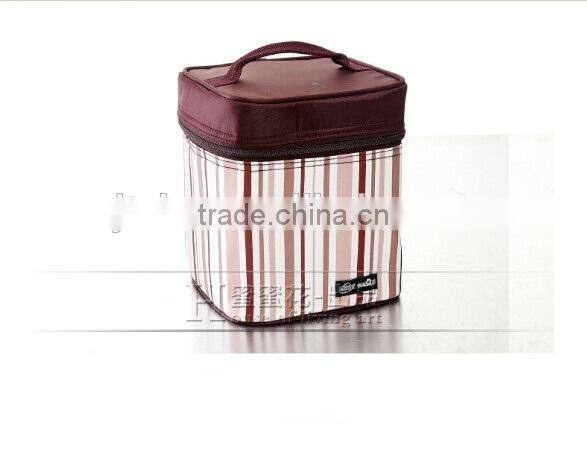 Hot Sale Lovely Waterproof 4.6L Travel Picnic Lunch bag Snack Tote Small Squre Isothermic Cooler Handbag