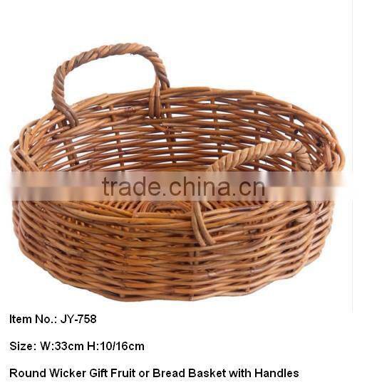 Brown wicker cooler baskets For sales