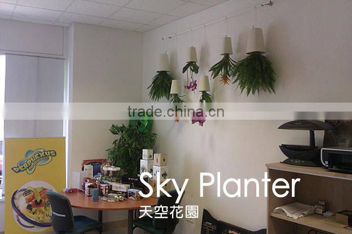CT-457 Sky Planter Hanging Indoor suspension Flower Pot Upside Down Plant Pot 105x105x100mm