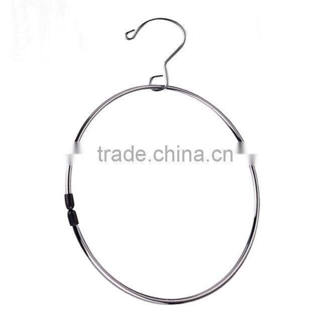 One big circle Scarf/Tie Hanger, closet organizer