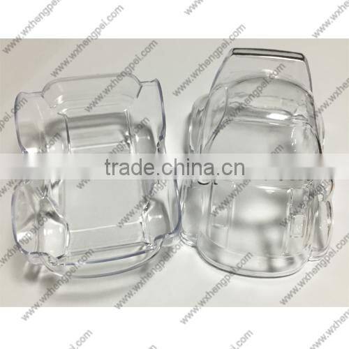 Cleverish portable cute transparent car plastic storage jewelry wedding box kit