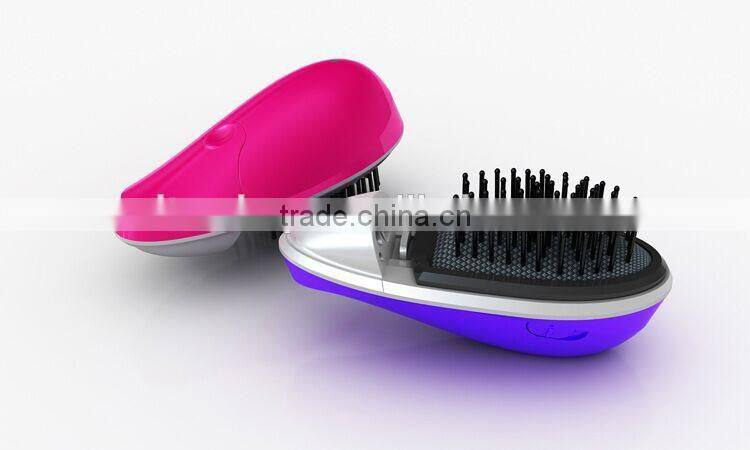 Hot negative ion hair comb Inhibition of electrostatic increase luster mini style easy to carry