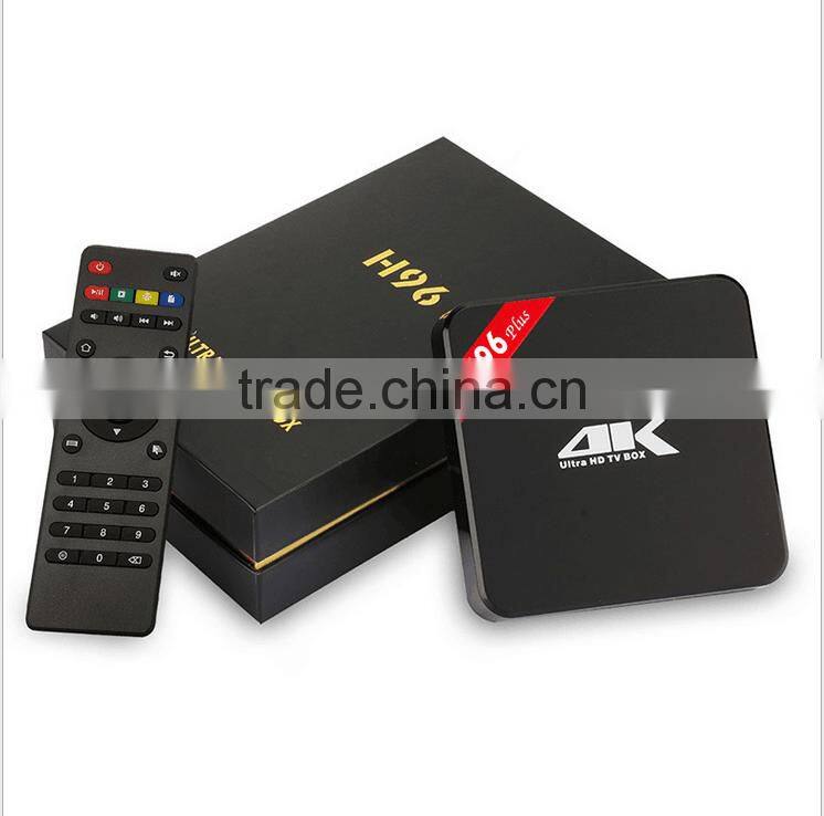 New Arrival Popular H96 Plus Amlogic S905 Android 5.1 TV Box 2GB+16GB Android TV Box For Wholesale