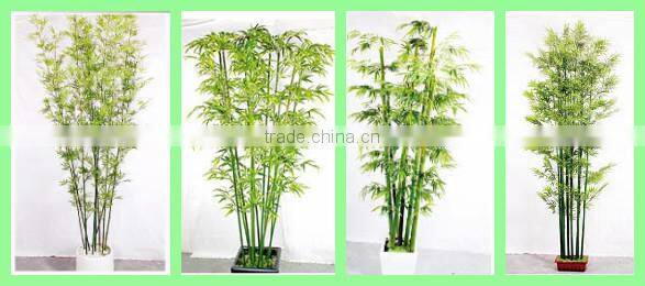 2015 Hot sale artificial plastic bamboo bonsai