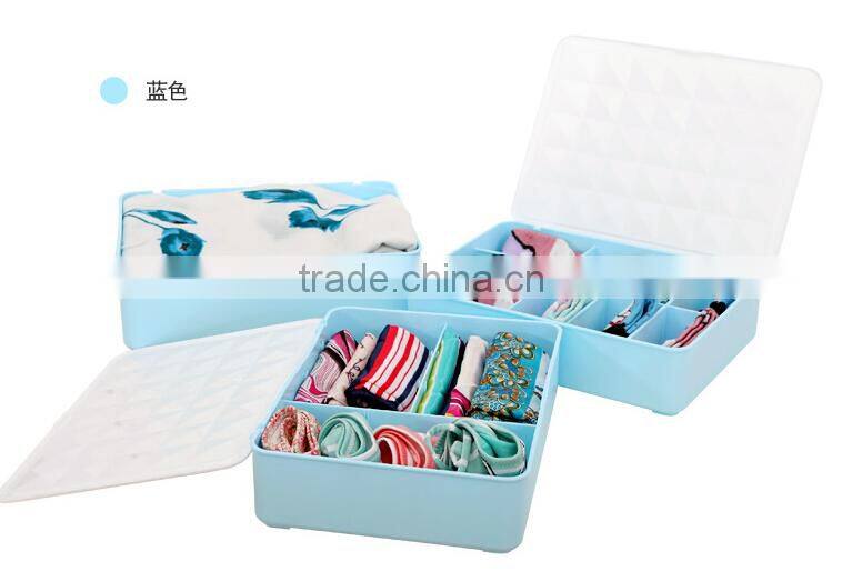 Colorful 3 In 1 With Covered Underware Storage box