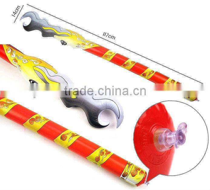 Supply cute Children's toys --Inflatable serpent spear