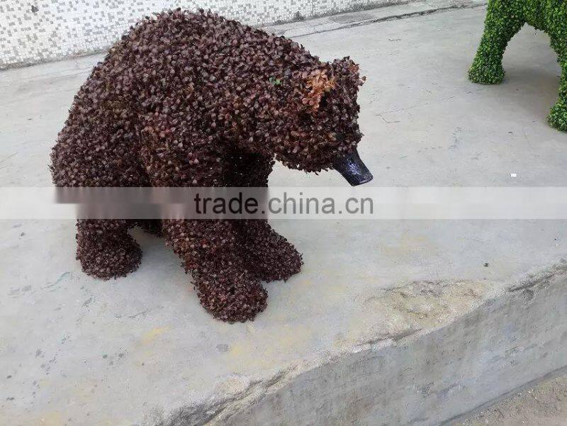 Garden Landscaping artificial green sculpture for decoration