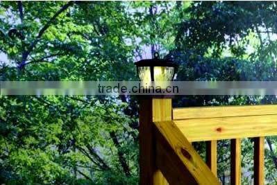4pk Diecast Aluminum Solar Path Light Outdoor LED Landscape Lawn Garden Lamp -140 mm