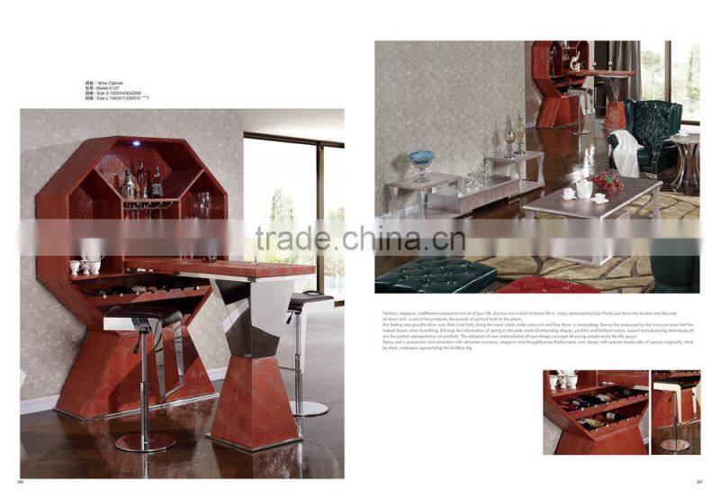 MDF wine cabinate for general home used