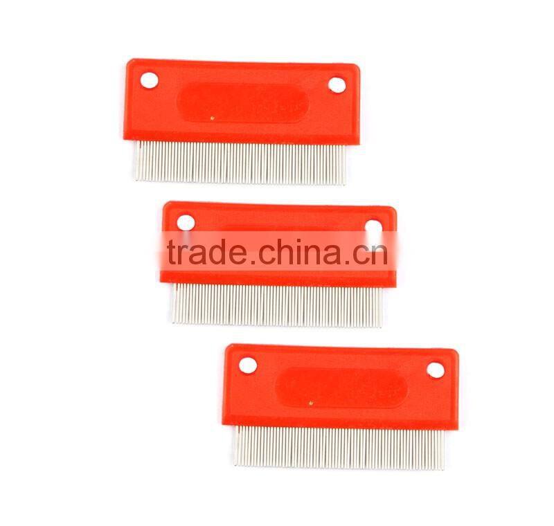 Schooltime Lice & Nit Comb-- Metal Comb with Ergonomic Handle
