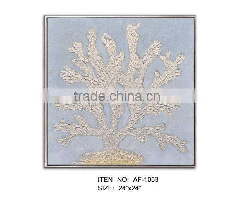 canvas painting / modern painting / 24x24'' foil paintings