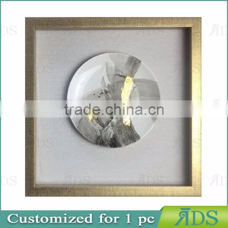 New collection ceramic 3D shadow box wall art for home decoration
