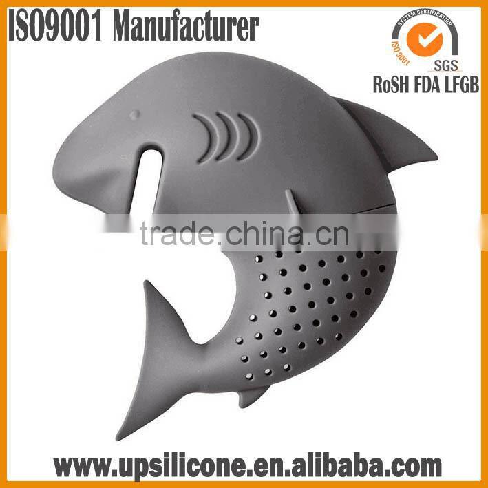 Eco-Friendly Shark Shape Silicone Tea Infuser ,Silicone Shark Shape Tea Infuser,Tea Strainers