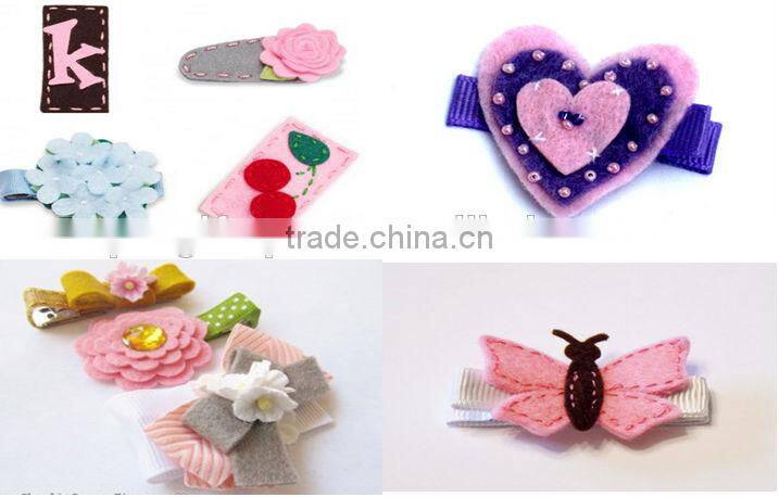 new products 2017 China wholesale artificial flower clothespins pegs wholesale felt fabric