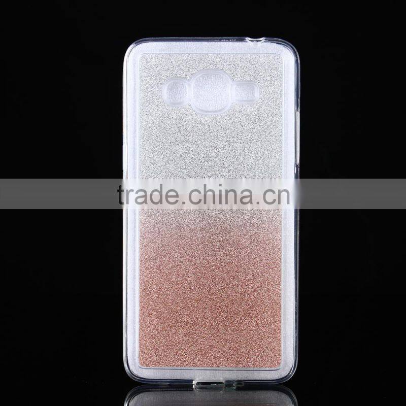 Gradually changing color phone case ,mobile phone case for Samsung j2 prime