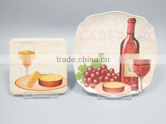 Melamine Printing Cup Coaster