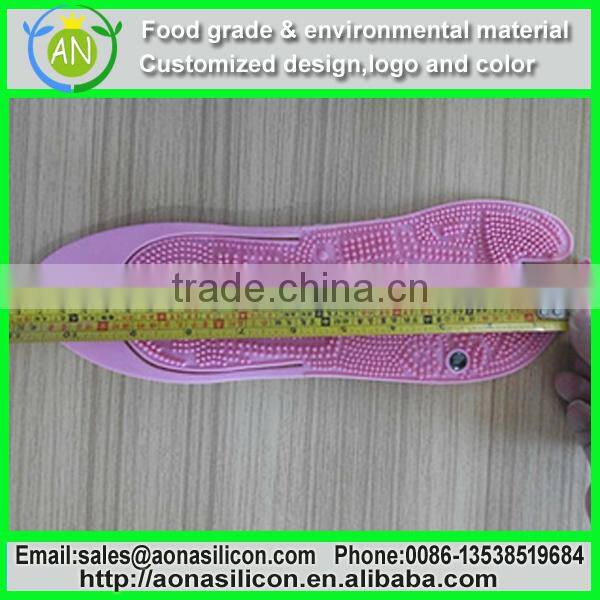soft silicone slippers massage function slippers