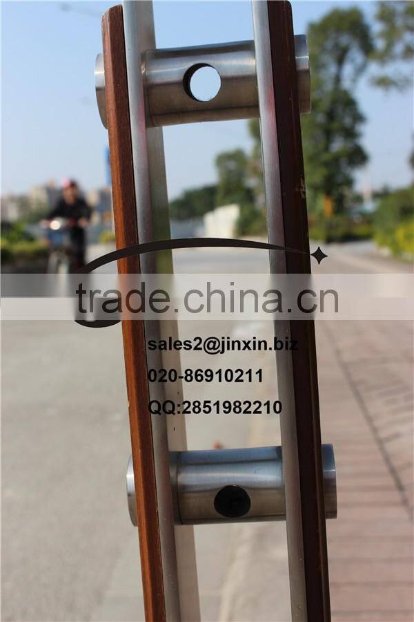 Guangzhou outdoor wood railing and stainless steel wood railing