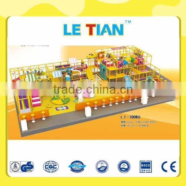 CE certificated kid's soft safe indoor playground LT-1007A