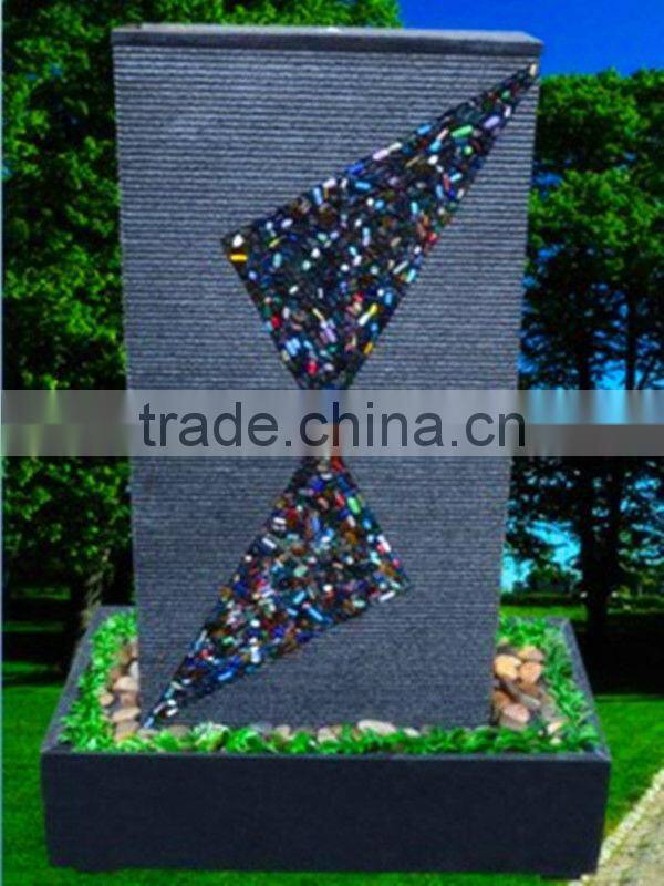 Janpanese waterfall stone fountain garden supplies
