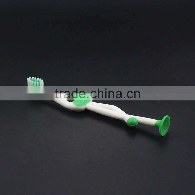 Hot selling color changing pet toothbrush with cartoon holder