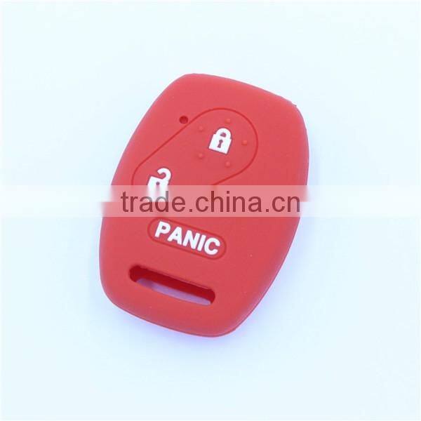 3 buttons silicone car key covers for honda New accord Odyssey Fit keys