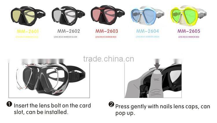 2017 Top professional and comfortable mask for snorkel