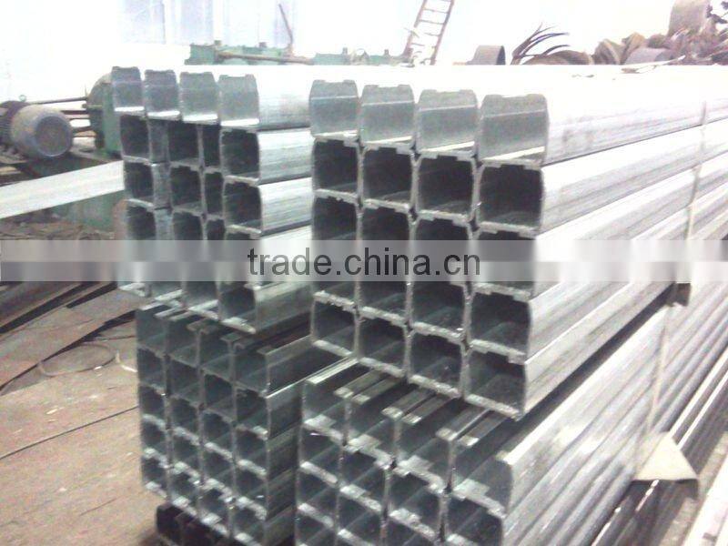 sliding gate track for hanging wheels and cantilever gate wheels