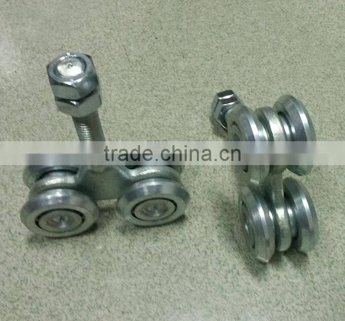 Doors and hanging rail wheel