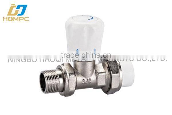 chromed brass radiator valve cap
