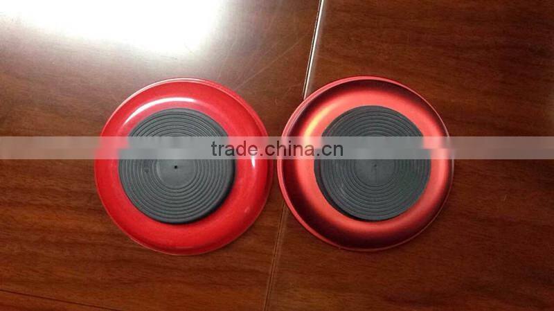 Red color round carbon steel Auto Repair Tools Magnetic tray