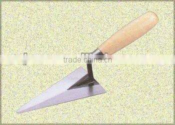 wooden handle carbon steel bricklaying trowel