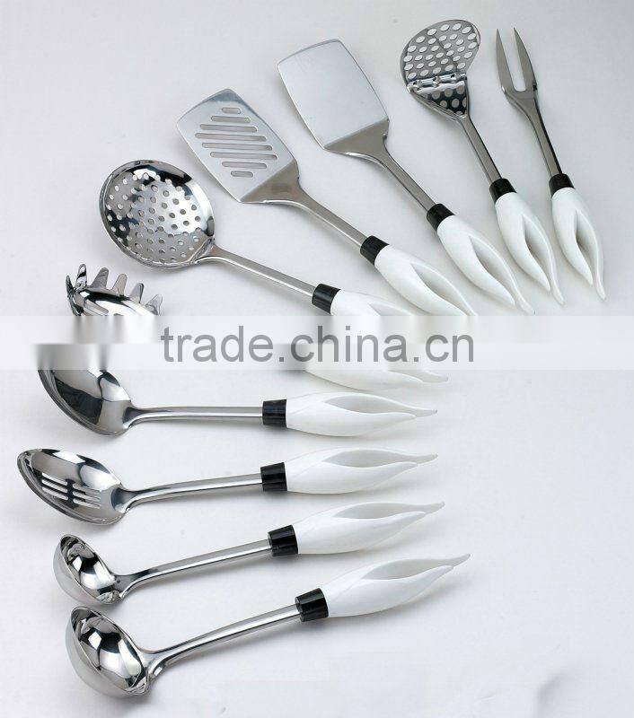 Popular new design stainless steel kitchenware gadgets set