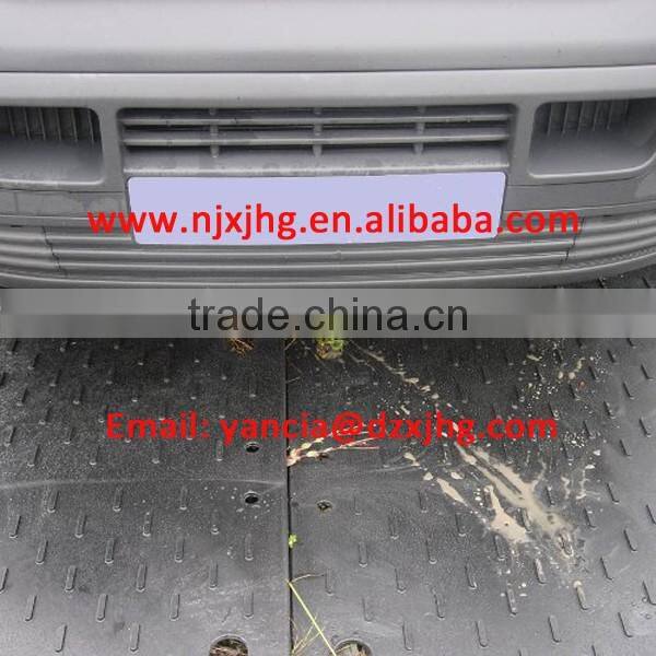 China HDPE road plastic mat price