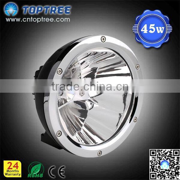 Newest vision 45w 7" led driving lights 7 inch led headlight Jeep wrangle led head light