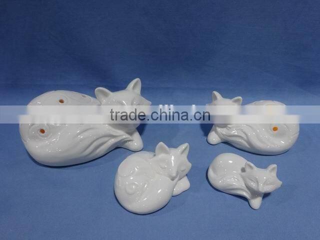 Animal cat decorations Porcelain XMAS decorations