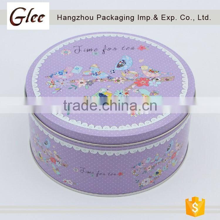 wholesale heart shaped small gift custom tin box