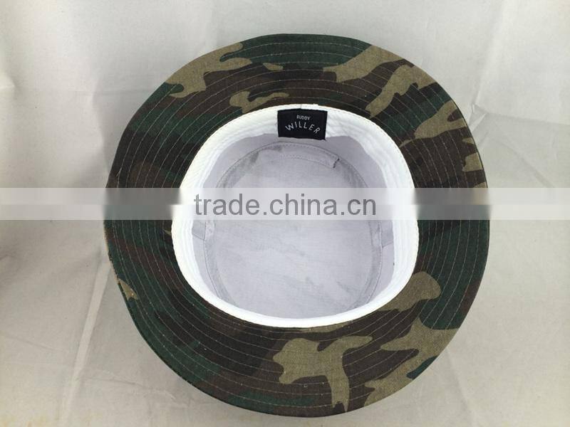 Fashion 100%cotton High Quality Embroidery Bucket Hat