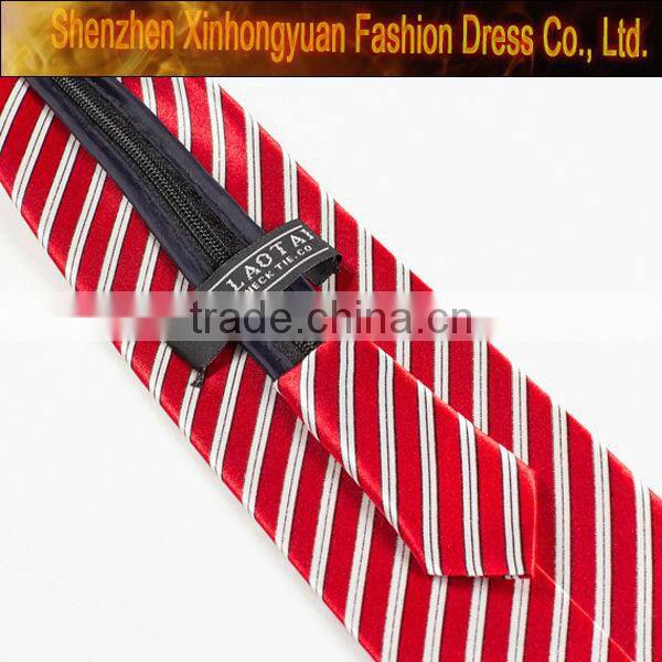custom fashion silky polyester women's necktie